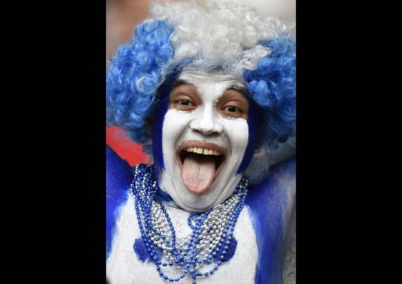 AFP - Creatividad en los hinchas se ha vista en Brasil 2014.