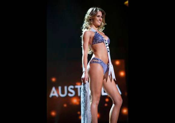 Reuters - Miss Australia, Jesinta Campbell.