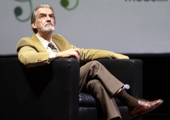 Manuel Saldarriaga - El bandoneista Rodolfo Mederos estuvo acompa&#241;ado por Silvio Rodr&#237;guez en un conversatorio sobre m&#250;sica latinoamericana, que fue moderado por la ministra de Cultura.