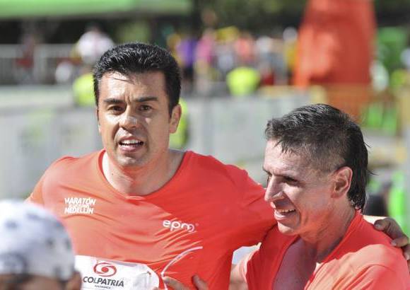 Esteban Jaramillo y Sebasti&#225;n Salazar - M&#225;s de 10 mil competidores se dieron cita en esta hist&#243;rica cita deportiva que se corr&#237;a en las modalidades de 5, 10, 21 y 42 kil&#243;metros.