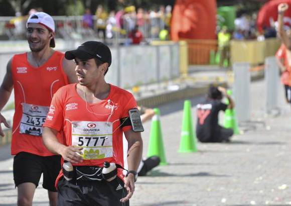 Esteban Jaramillo y Sebasti&#225;n Salazar - M&#225;s de 10 mil competidores se dieron cita en esta hist&#243;rica cita deportiva que se corr&#237;a en las modalidades de 5, 10, 21 y 42 kil&#243;metros.