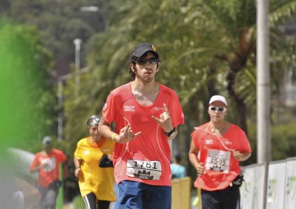 Esteban Jaramillo y Sebasti&#225;n Salazar - M&#225;s de 10 mil competidores se dieron cita en esta hist&#243;rica cita deportiva que se corr&#237;a en las modalidades de 5, 10, 21 y 42 kil&#243;metros.