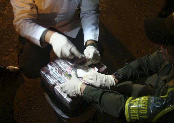 Cortes&#237;a: Polic&#237;a - Seg&#250;n las autoridades, la droga iba desde Medell&#237;n hac&#237;a el municipio de Apartad&#243;.