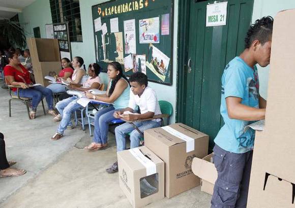 Manuel Saldarriaga - (C&#225;ceres) Con normalidad se desarrollaron las votaciones en los municipios de Caucasia y C&#225;ceres, al igual que en corregimientos como Jard&#237;n.