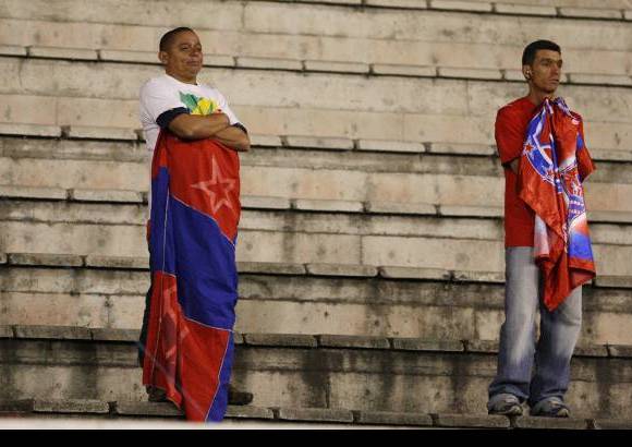 Juan Antonio Sánchez, enviado especial Manizales - Tristes se vio a los hinchas rojos en las tribunas.