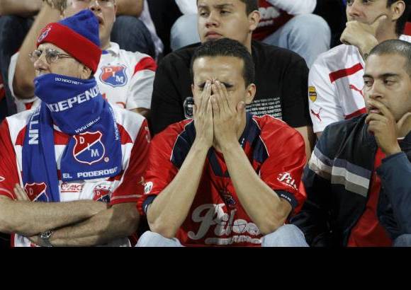 Donaldo Zuluaga - Los hinchas poderosos se quedaron esperando los goles.