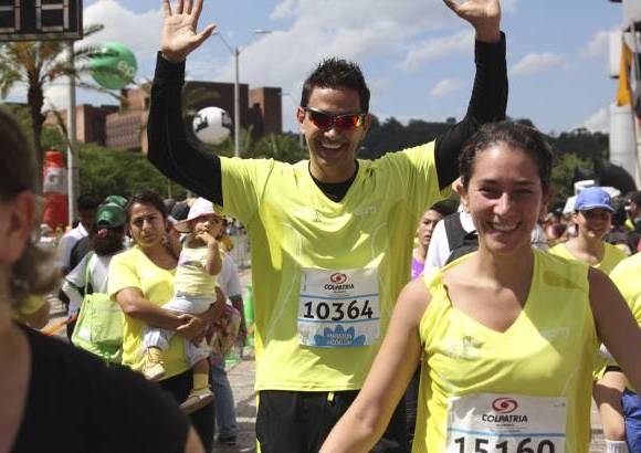 Esteban Jaramillo y Sebastián Salazar - Más de 10 mil competidores se dieron cita en esta histórica cita deportiva que se corría en las modalidades de 5, 10, 21 y 42 kilómetros.