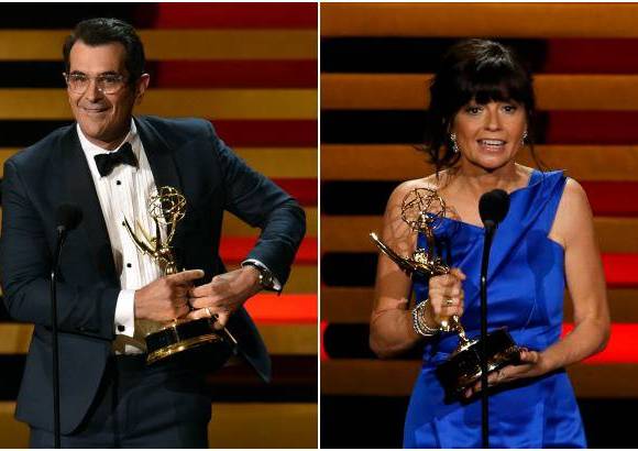 AFP - "Modern Family" logró además los premios de comedia de mejor actor de reparto (Ty Burrell) y mejor dirección (Gail Mancuso)