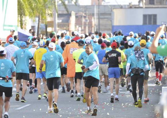 Esteban Jaramillo y Sebastián Salazar - Más de 10 mil competidores se dieron cita en esta histórica cita deportiva que se corría en las modalidades de 5, 10, 21 y 42 kilómetros.