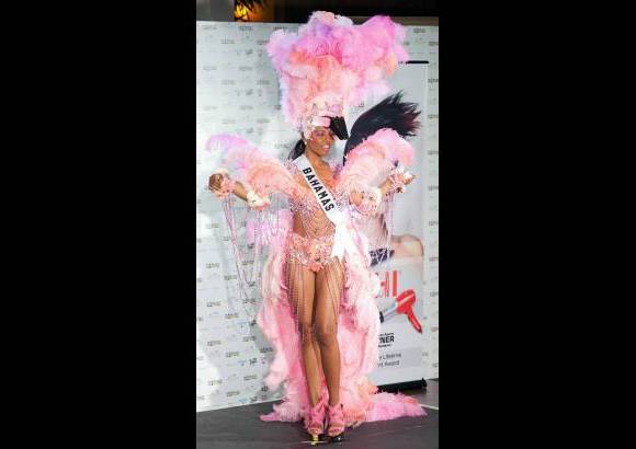 Reuters - Miss Bahamas, Braneka Bassett.