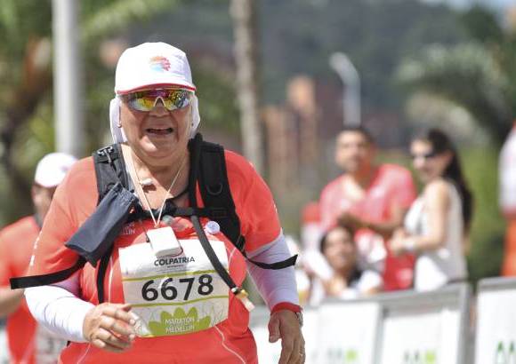 Esteban Jaramillo y Sebasti&#225;n Salazar - M&#225;s de 10 mil competidores se dieron cita en esta hist&#243;rica cita deportiva que se corr&#237;a en las modalidades de 5, 10, 21 y 42 kil&#243;metros.