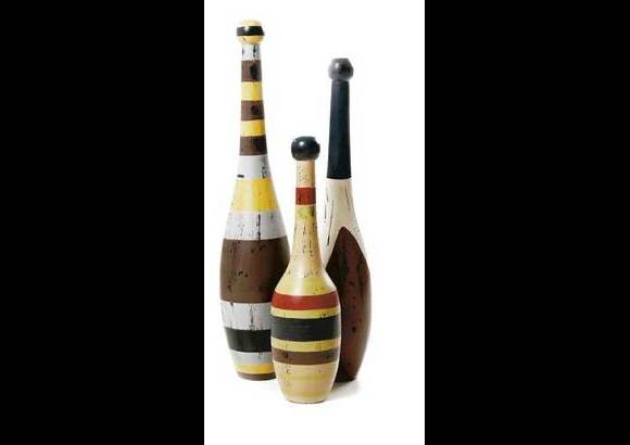 Delacalle Bolos decorativos - La madera también llega a la decoración del hogar.