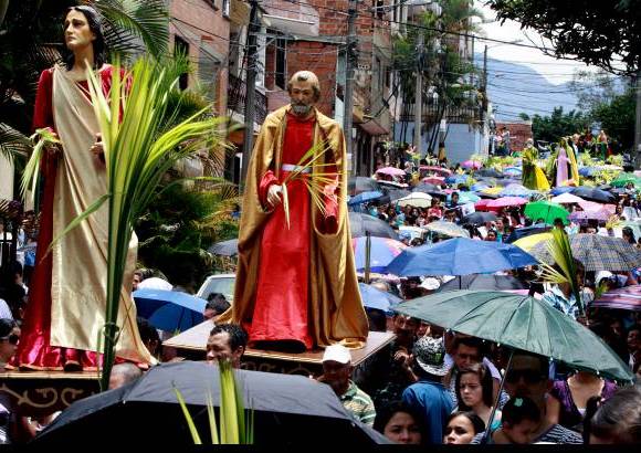Foto Jaime P&#233;rez - La tradici&#243;n y fe se mantiene viva entre los antioque&#241;os.