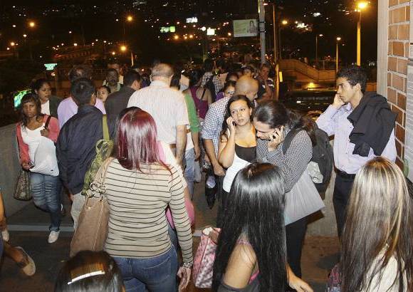 Foto R&#243;binson S&#225;enz - La estaci&#243;n de El Poblado es una de las m&#225;s congestionadas.