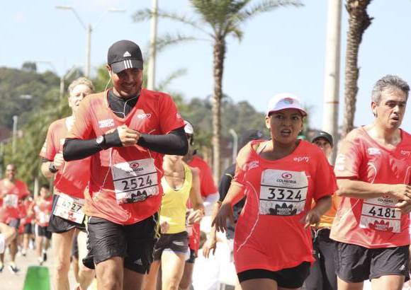 Esteban Jaramillo y Sebasti&#225;n Salazar - M&#225;s de 10 mil competidores se dieron cita en esta hist&#243;rica cita deportiva que se corr&#237;a en las modalidades de 5, 10, 21 y 42 kil&#243;metros.
