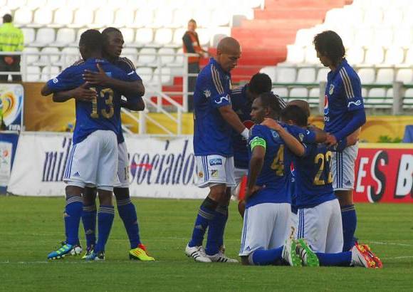 Colprensa - Millonarios venci&#243; 0-1 a Once Caldas en el Palogrande. Jos&#233; Luis Tancredi anot&#243; el &#250;nico gol del partido.