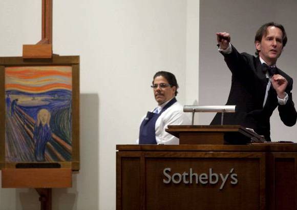 Reuters - El grito de Edvard Munch, uno de los iconos m&#225;s reconocibles de la historia del arte, se convirti&#243; en la obra m&#225;s cara vendida jam&#225;s en una subasta al alcanzar casi 120 millones de d&#243;lares durante una puja en Nueva York en la que se recaudaron 330 millones de d&#243;lares.