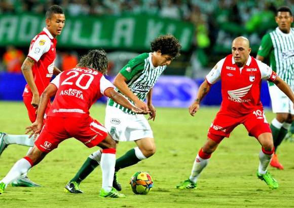 JUAN ANTONIO SÁNCHEZ - Nacional y Santa Fe definirán el partido en Bogotá, el próximo miércoles en el estadio Nemesio Camacho el Campín.