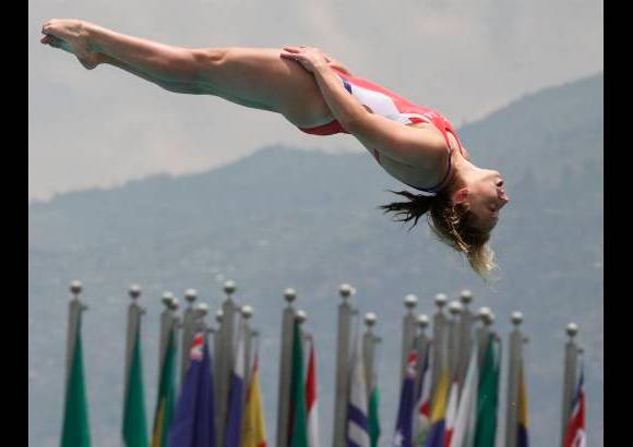 Hern&#225;n Vanegas - Ni cinco de miedo a las alturas tienen estos grandes atletas.
