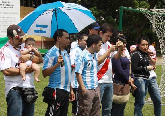 Róbinson Sáenz - Argentina cuenta con muchos seguidores en Medellín, que admiran la forma de juego de los pibes.