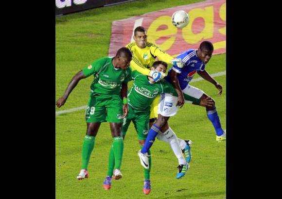 Colprensa - Millonarios 0-Cali 0.