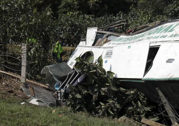Colprensa - El accidente ocurri&#243; en el sitio conocido como curva El Recreo, del municipio de Granada.