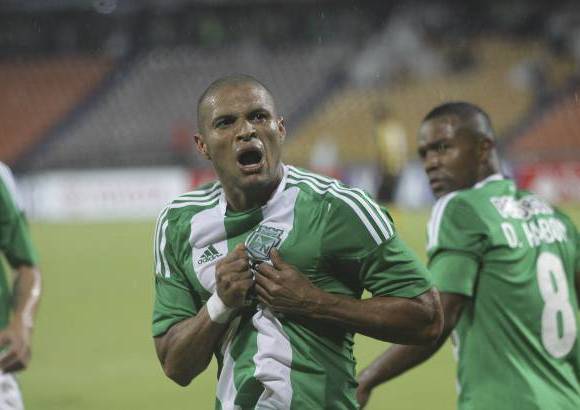 Hernán Vanegas - Nacional venció 3-0 a Peñarol en el estadio Atanasio Girardot y clasificó a octavos de final de la Copa Santander Libertadores.