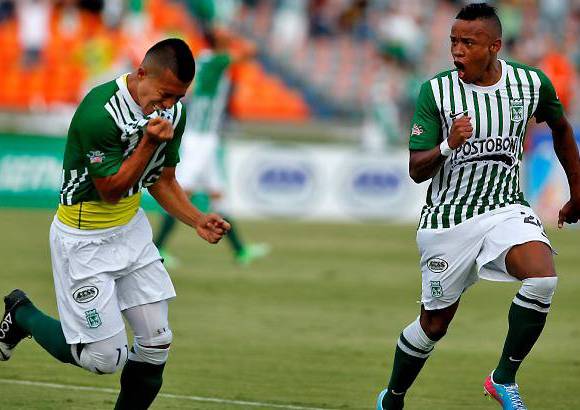 HENRY AGUDELO - JULIO C&#201;SAR HERRERA - Fernando Uribe celebr&#243; con l&#225;grimas la primera anotaci&#243;n verde.
