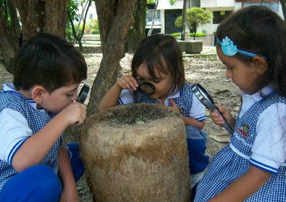 - Las batas, lupas, microscopios, tubos de ensayo, frascos y balanzas son herramientas que se pueden usar en un laboratorio de investigaci&#243;n preescolar.