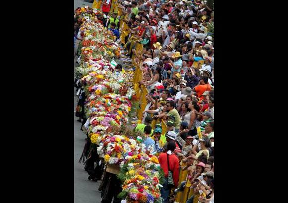 Jaime Pérez - Los silleteros de Santa Elena alegraron a Medellín con el tradicional Desfile.