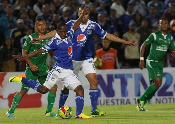 COLPRENSA - Con el protagonismo de los arqueros y la aparición de Dayro Moreno, Millonarios se impuso 1-0 sobre el Deportivo Cali.