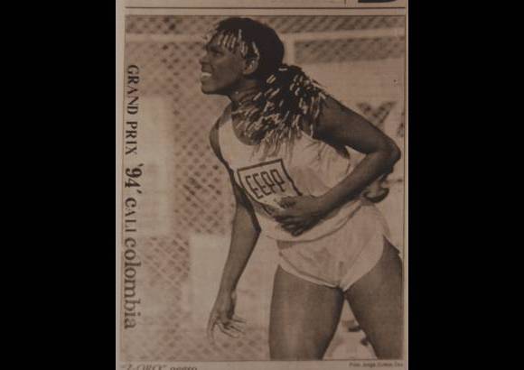 Archivo - Fuera de Antioquia, por varios años vistió la camiseta de las Empresas Públicas de Medellín y fue su representante en varios Juegos Deportivos Oficiales.