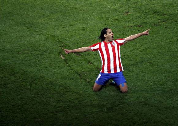 Foto Archivo - Radamel Falcao. Nacionalidad colombiana. Equipo Atlético Madrid.