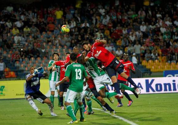 Hern&#225;n Vanegas - Medell&#237;n y Nacional empataron 1-1 en la quinta fecha de los cuadrangulares semifinales de la Liga Postob&#243;n II-2012.