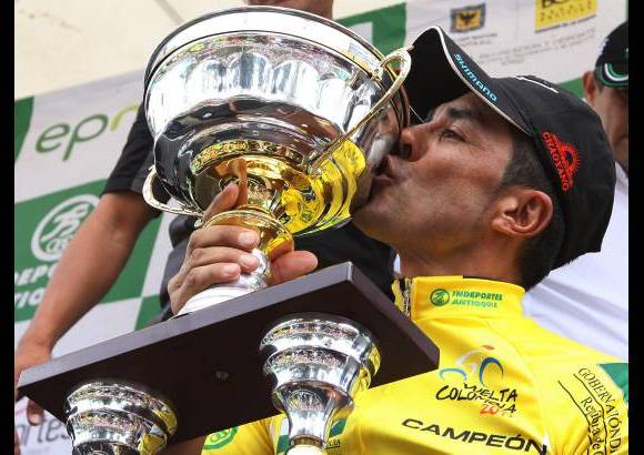Róbinson Sáenz - Félix Cárdenas se coronó en la edición 61 de la Vuelta a Colombia.