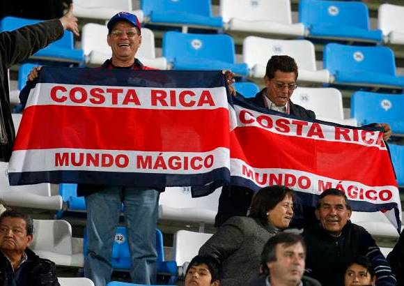 Reuters - Costa Rica tambi&#233;n cont&#243; con un nutrido acompa&#241;amiento en las tribunas.