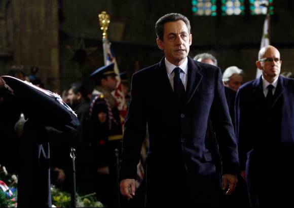 AP - Entre los asistentes destacan el presidente de Francia, Nicolas Sarkozy.