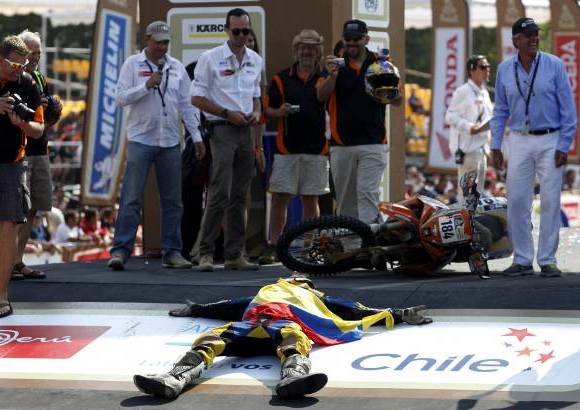 Reuters - El más destacado de los colombianos fue Mateo Moreno en las motos.