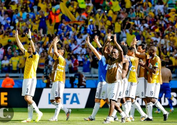Juan Antonio S&#225;nchez, enviado especial a Brasil - Colombia derrot&#243; 3 - 0 a Grecia en la que se considera la mejor actuaci&#243;n de la Selecci&#243;n Nacional en un Mundial.