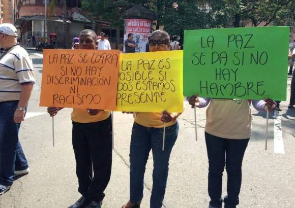 Cortes&#237;a - Habitantes de Medell&#237;n hicieron p&#250;blicas sus peticiones para acabar con esta guerra de m&#225;s de 50 a&#241;os.