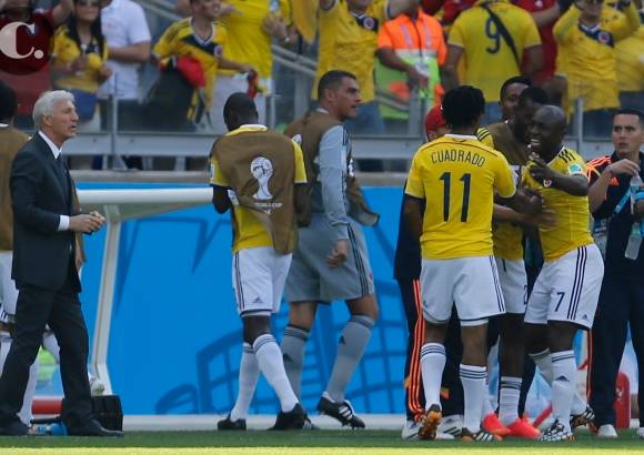 Juan Antonio S&#225;nchez, enviado especial a Brasil - Colombia derrot&#243; 3 - 0 a Grecia en la que se considera la mejor actuaci&#243;n de la Selecci&#243;n Nacional en un Mundial.