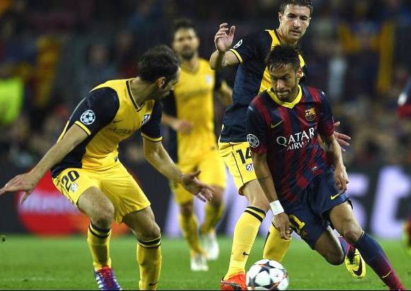 FOTO AFP - El Barcelona no pudo como local ante un aguerrido Atl&#233;tico de Madrid y sumaron su cuarto empate (1-1) en lo que va de la temporada.