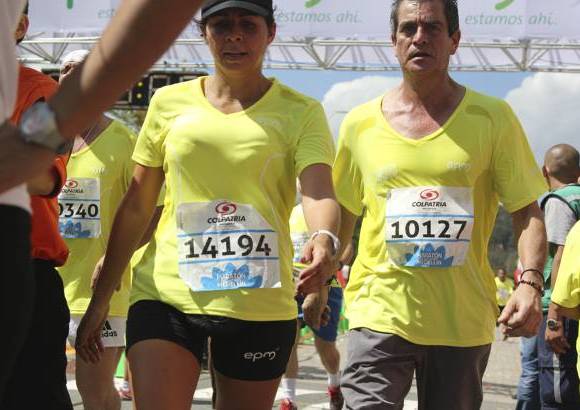 Esteban Jaramillo y Sebastián Salazar - Más de 10 mil competidores se dieron cita en esta histórica cita deportiva que se corría en las modalidades de 5, 10, 21 y 42 kilómetros.