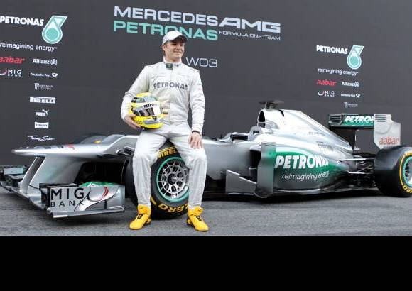 Reuters - El piloto Nico Rosberg se mostr&#243; satisfecho con el nuevo coche.