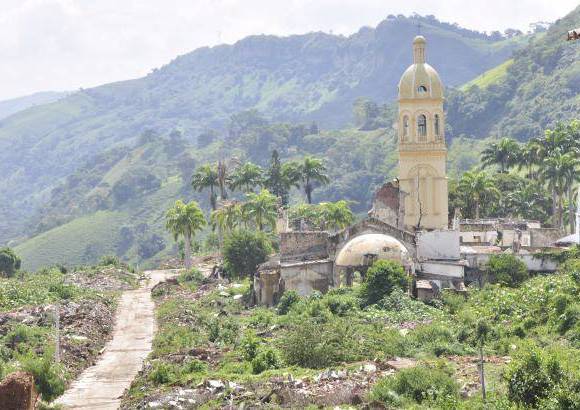 Fondo de Adaptación - La destrucción de Gramalote ocurrió el 17 de diciembre de 2010.