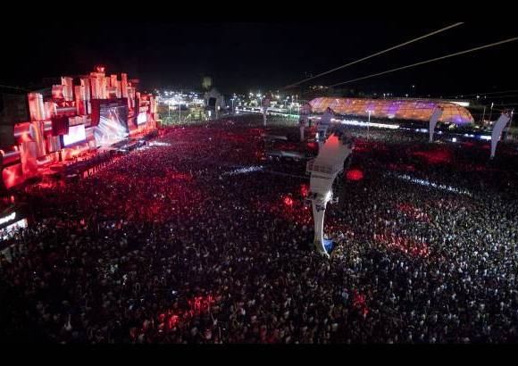 AP - Este fue el escenario de Beyonc&#233; en Rock in Rio en Brasil. El pr&#243;ximo 17 de septiembre tendr&#225; conciero en Brasilia.
