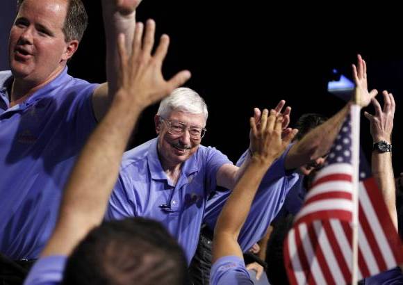 Curiosity - La hazaña científica fue celebrada entre aplauosos y sonrisas.