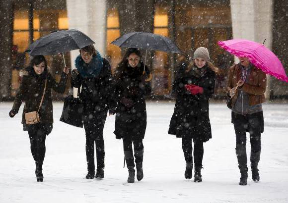 Reuters - La nieve cubri&#243; el puente de Brooklyn en Nueva York.