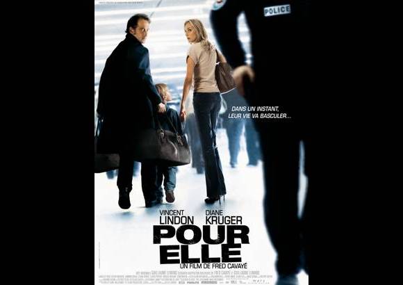 Pour elle - Por ella (Fred Cavayé, 2008) - Lisa y Julien llevan una vida feliz junto a su hijo, Oscar. Pero una mañana todo cambia. La policía detiene a Lisa, la acusan de asesinato y la condenan a 20 años de prisión. Convencido de la inocencia de su esposa, Julien decide actuar. ¿Hasta dónde va a estar dispuesto a ir por ella?