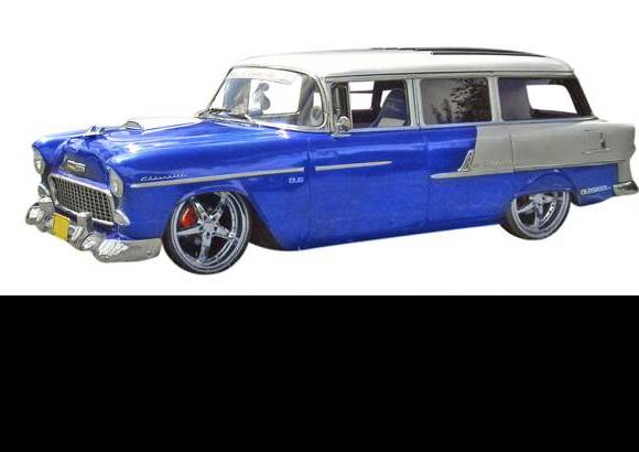 Cortes&#237;a Museo del Transporte - Este Chevrolet 1955, con carrocer&#237;a Station Wagon, estar&#225; en el Desfile.